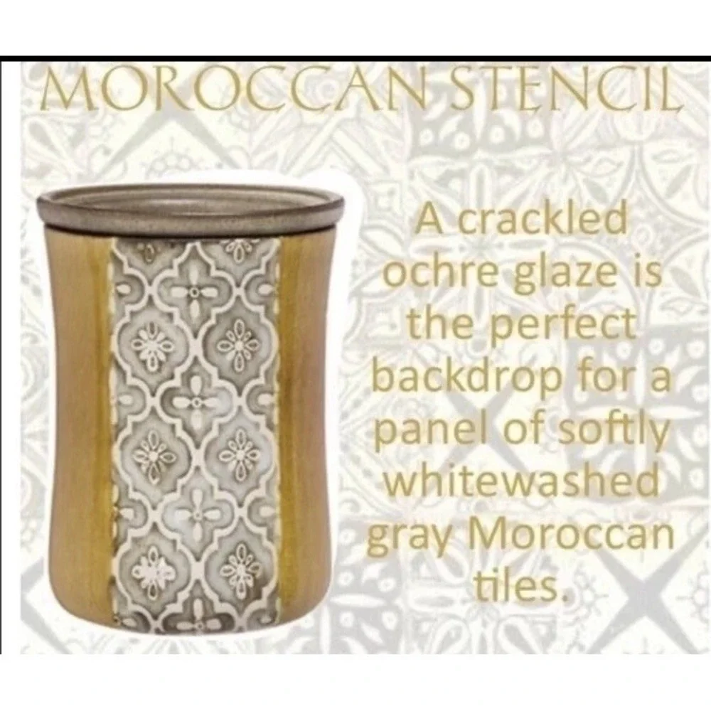 Scentsy moroccan stencil